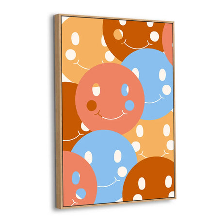 Smiles in Bunches Canvas Wall Art