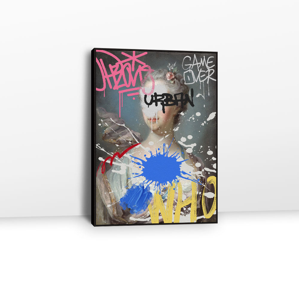 Splash Urban Art Graffiti Canvas Wall Art