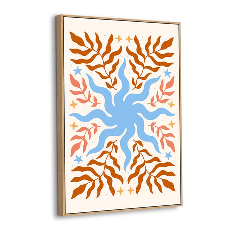 Starburst Garden Canvas Wall Art