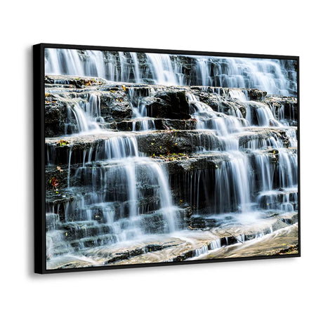 Stone Veil Waterfall Canvas Wall Art