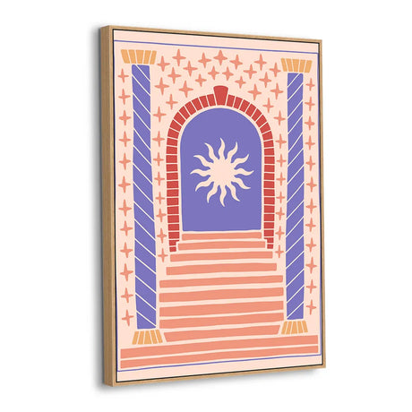 Sun Portal Canvas Wall Art