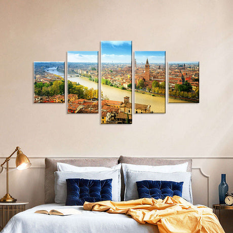 Sunny Verona Canvas Wall Art