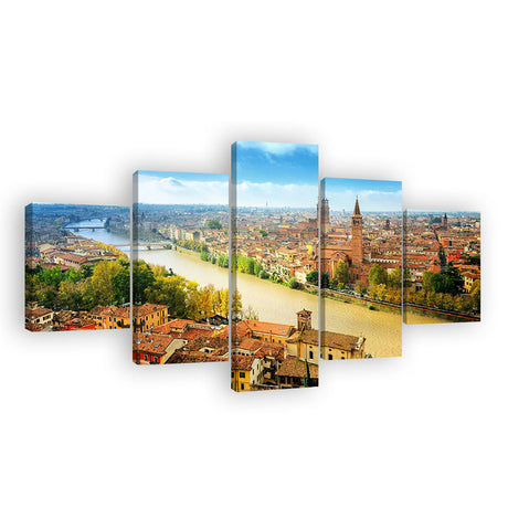 Sunny Verona Canvas Wall Art