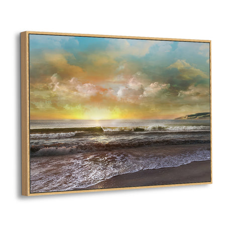 Sunset Waves – Canvas Wall Art