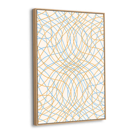 Tangled Echoes Canvas Wall Art