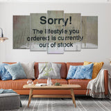 The Lifestyle You Ordered Canvas Wall Art