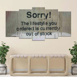 The Lifestyle You Ordered Canvas Wall Art