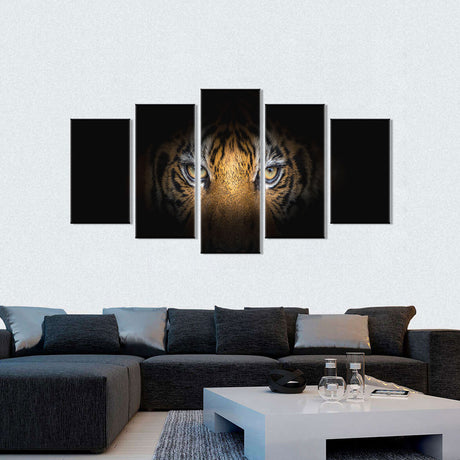 Majestic Tiger Canvas Wall Art