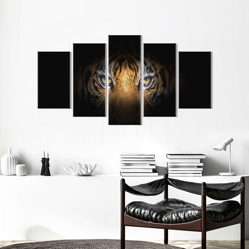 Majestic Tiger Canvas Wall Art