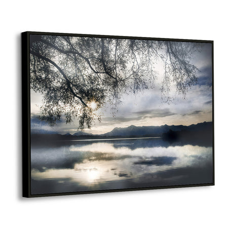 Tranquil Lake Reflection – Canvas Wall Art