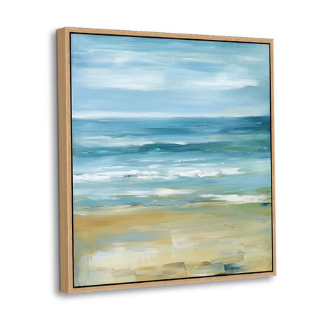 Tranquil Waves: Ocean Bliss Canvas Wall Art