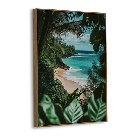 Tropical Paradise Canvas Wall Art