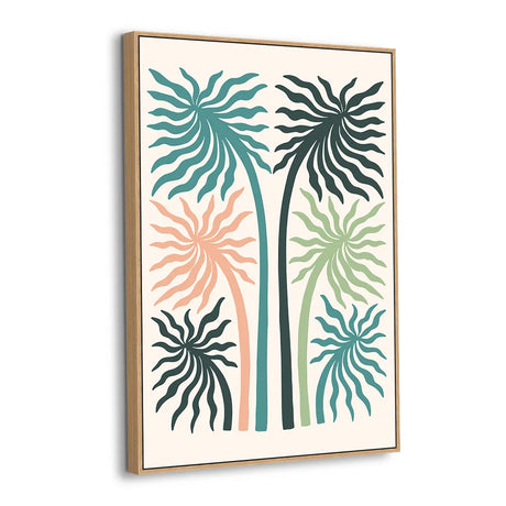 Tropical Whirl Canvas Wall Art