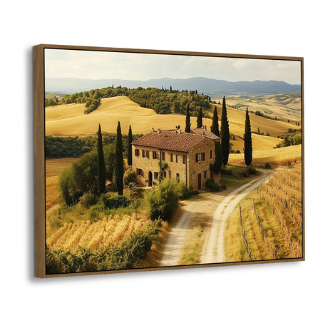 Tuscan Countryside Canvas Wall Art