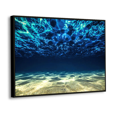 Underwater Serenity – Ocean Canvas Wall Art