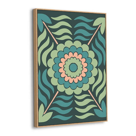 Verdant Bloom Canvas Wall Art