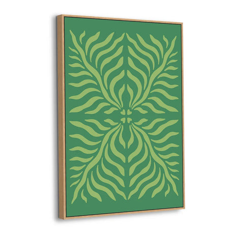 Verdant Echo Canvas Wall Art