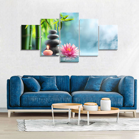 "Zen Serenity" Canvas Wall Art