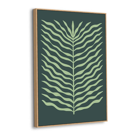 Waves of Fern Canvas Wall Art