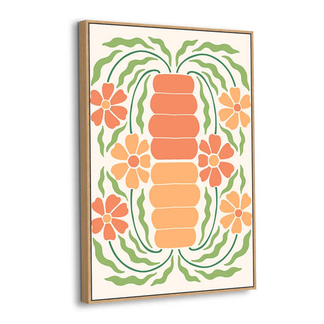 Whimsical Garden Harvest Canvas