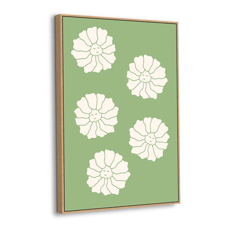 Whimsy Blooms Canvas Wall Art