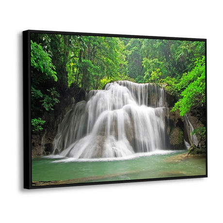 Whispering Falls Serenity Canvas Wall Art