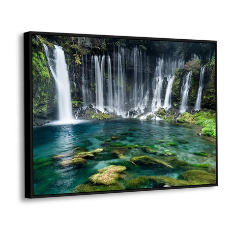 Whispers of the Cascade Canvas Wall Art