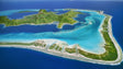 Aerial Island View Canvas Wall Art